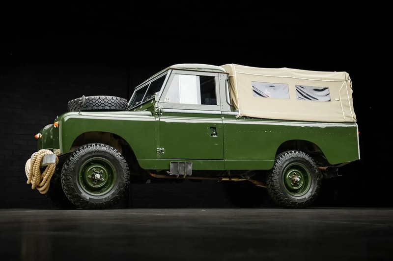 Daniel Craig and Rachel Weisz Want You to Own Their Rare 1959 Land Rover 109 Series II Pickup auction block bring a trailer