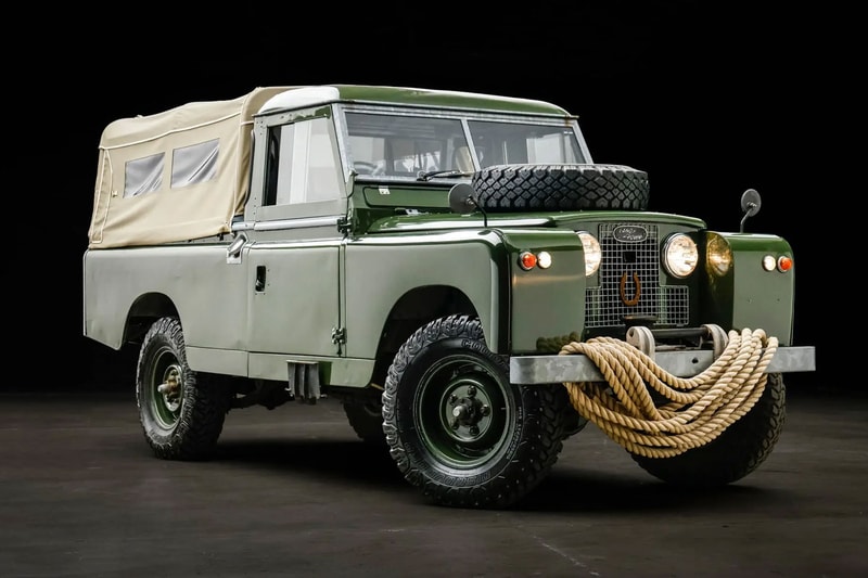 Daniel Craig and Rachel Weisz Want You to Own Their Rare 1959 Land Rover 109 Series II Pickup auction block bring a trailer
