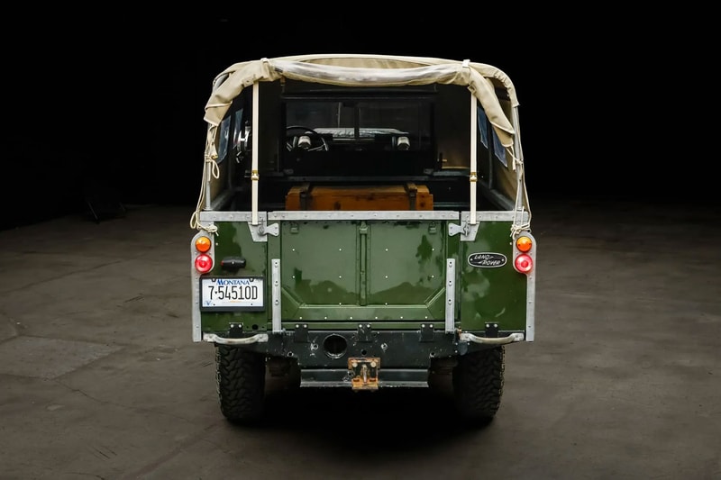 Daniel Craig and Rachel Weisz Want You to Own Their Rare 1959 Land Rover 109 Series II Pickup auction block bring a trailer