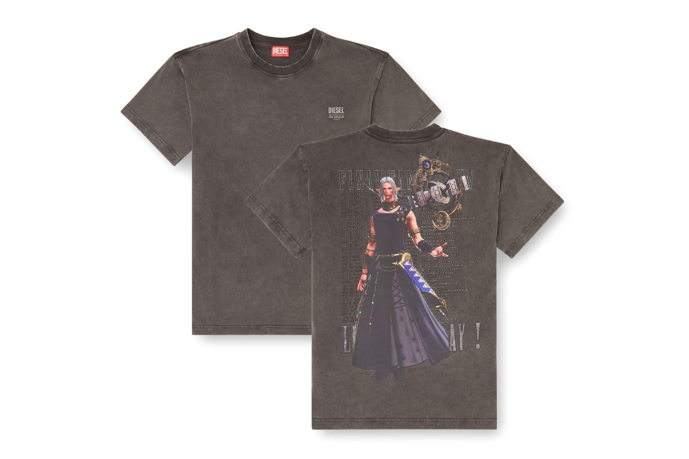 Diesel  'Final Fantasy XIV' "BRAVE" Collection Release Info 