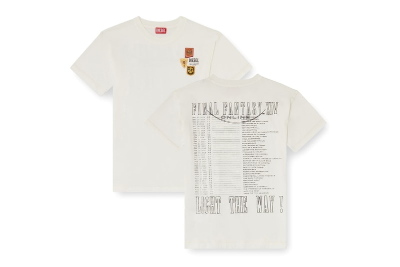 Diesel  'Final Fantasy XIV' "BRAVE" Collection Release Info 