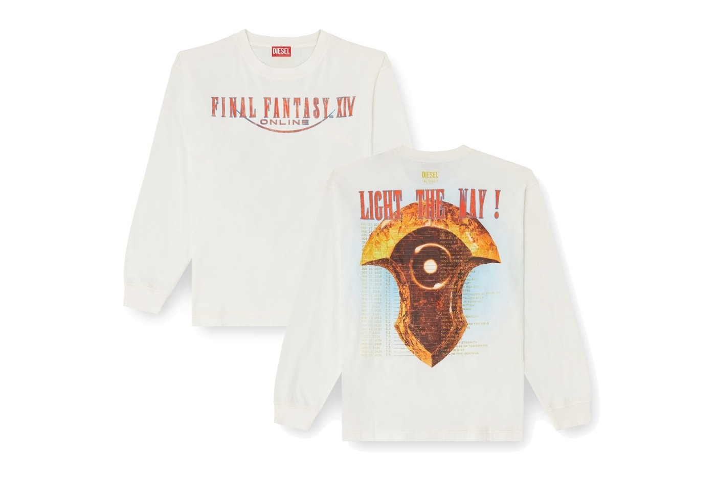 Diesel  'Final Fantasy XIV' "BRAVE" Collection Release Info 