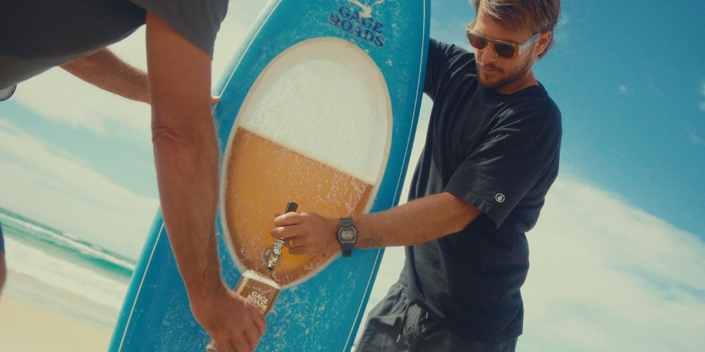 Gage Roads and Jack Robinson Turned a Surfboard Into a Rideable Beer Tap