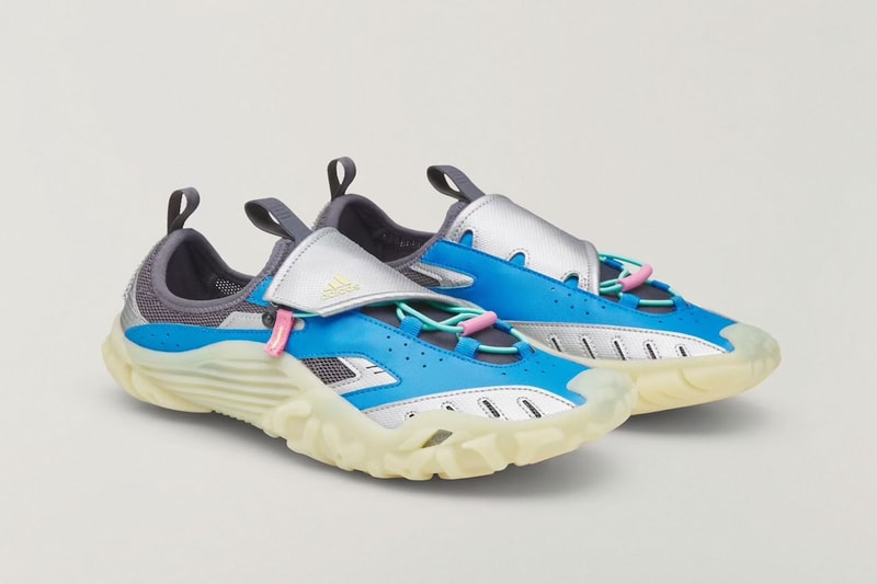 Closer Look at Pharrell Williams' adidas VIRGINIA Watermoc closer look trail to beach shoe velcro
