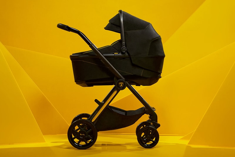 Silver Cross and Automobili Lamborghini Unveil the Reef AL Giallo Super Stroller