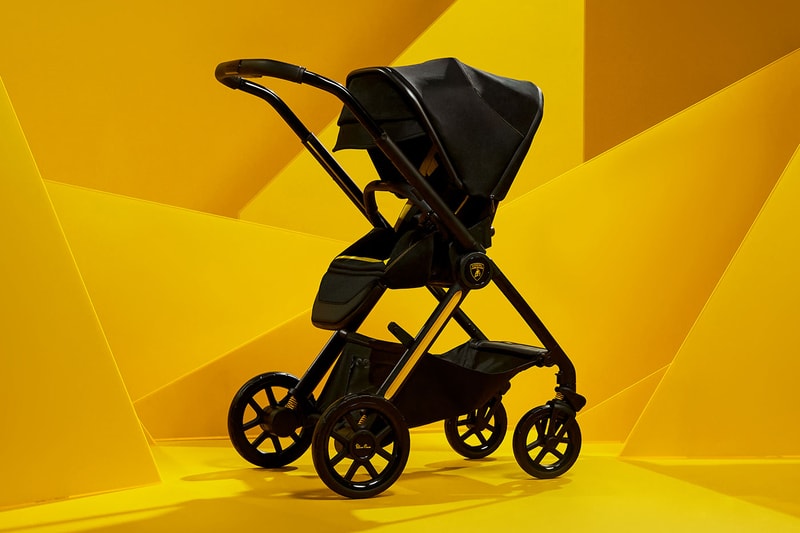Silver Cross and Automobili Lamborghini Unveil the Reef AL Giallo Super Stroller