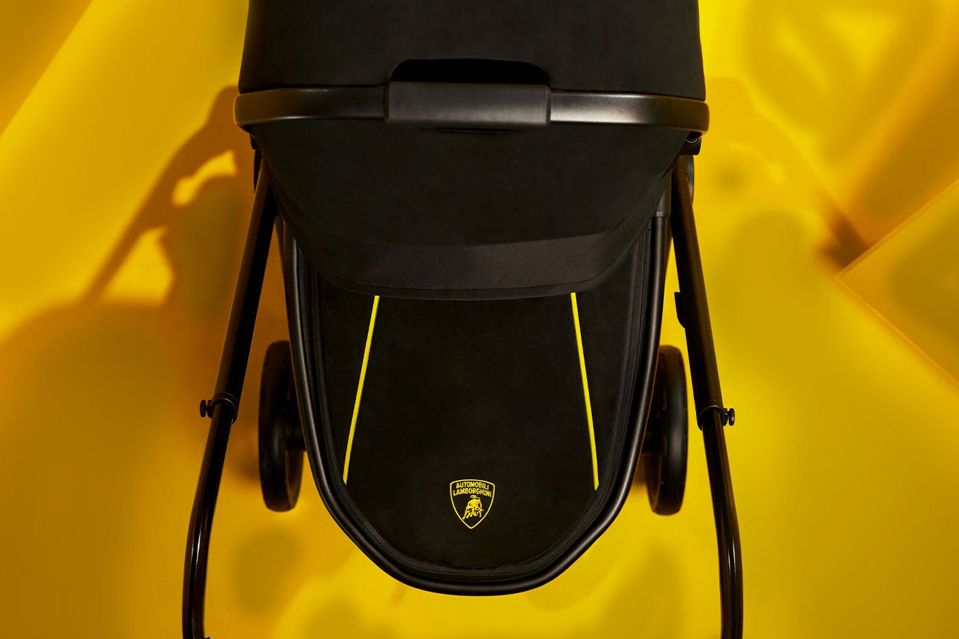 Silver Cross and Automobili Lamborghini Unveil the Reef AL Giallo Super Stroller