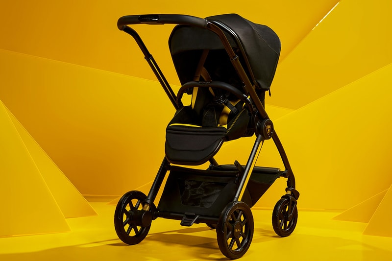 Silver Cross and Automobili Lamborghini Unveil the Reef AL Giallo Super Stroller