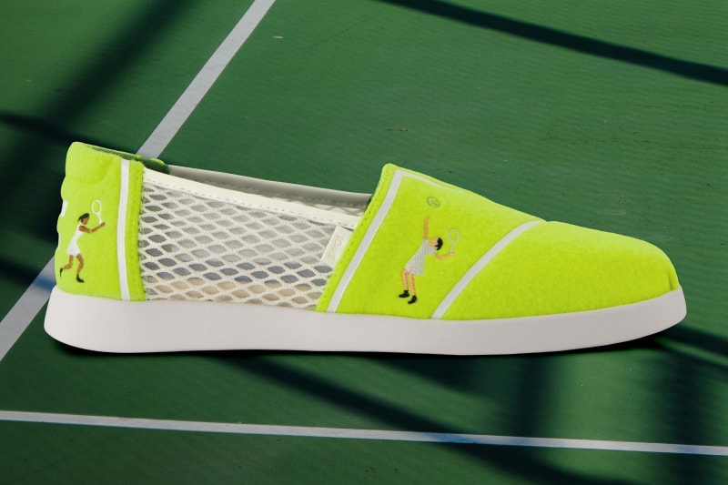 TOMS Turns Its Alpargata Into a Wearable Tennis Ball