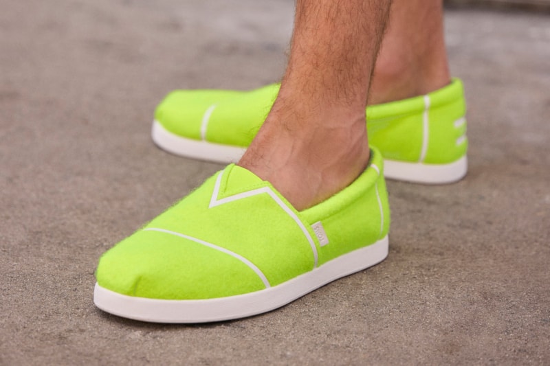 TOMS Turns Its Alpargata Into a Wearable Tennis Ball