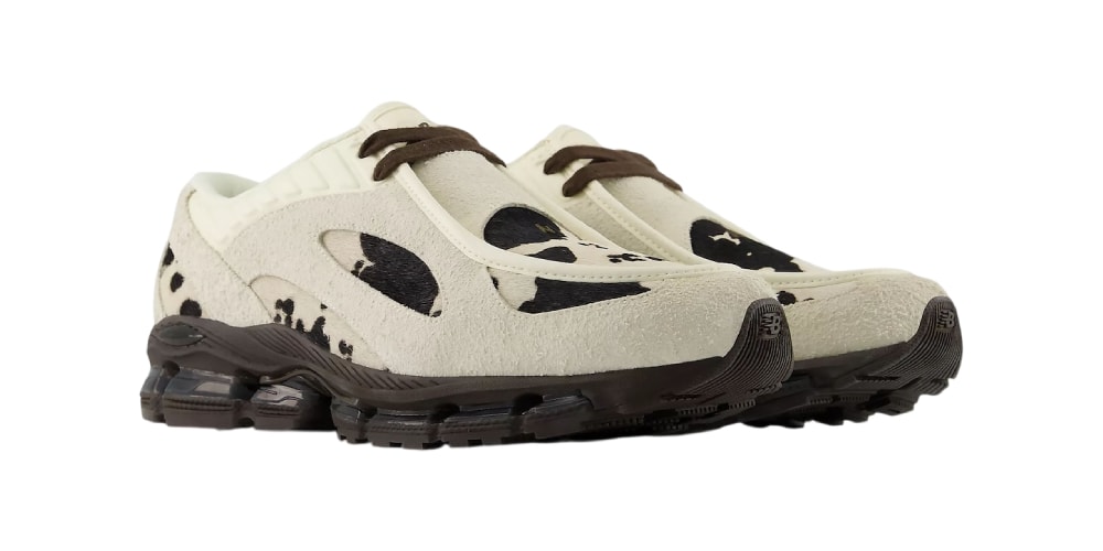 The New Balance 1890A "Cowprint" Wraps Its Loafer Silhouette in Spotted Fur for September