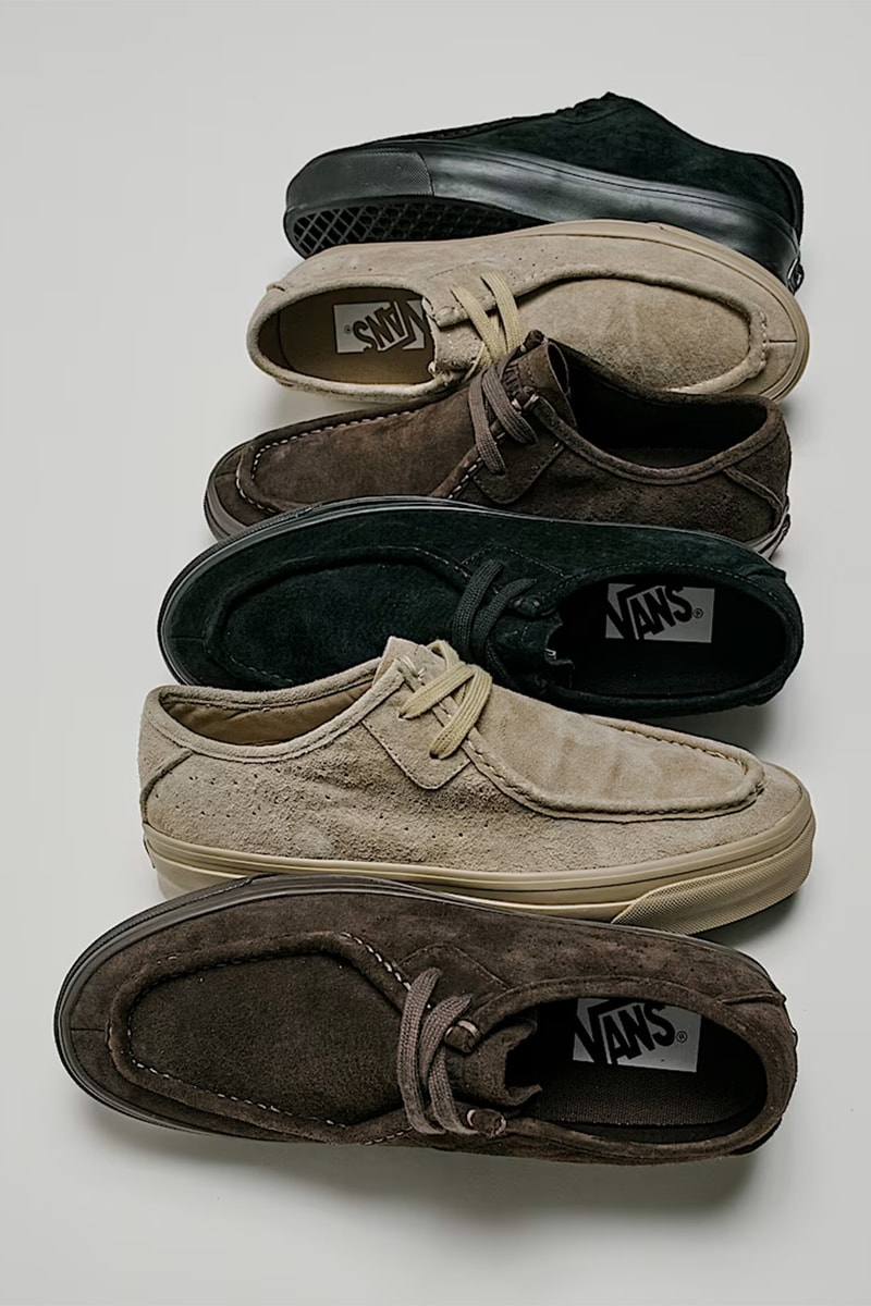 Vans Premium SF Moc Low Light Brown Black Dark Brown VN000Z3XICX VN000Z3XBKA VN000Z3XDRB Release Info