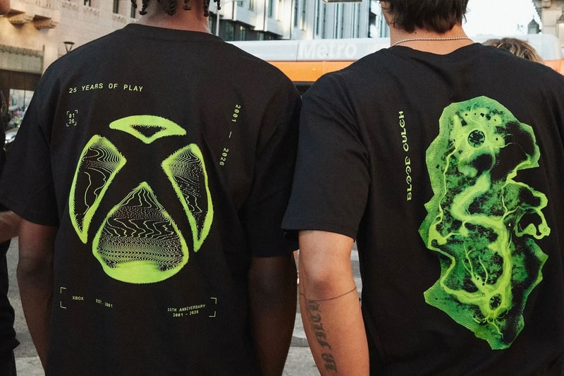 Xbox Debuts Xbox Gear Apparel Collections for 25th Anniversary halo gloss blood gulch est.01 collection