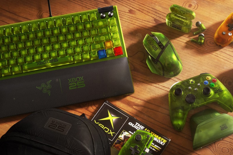 Xbox 25th Anniversary Collection Features Translucent Green Gear