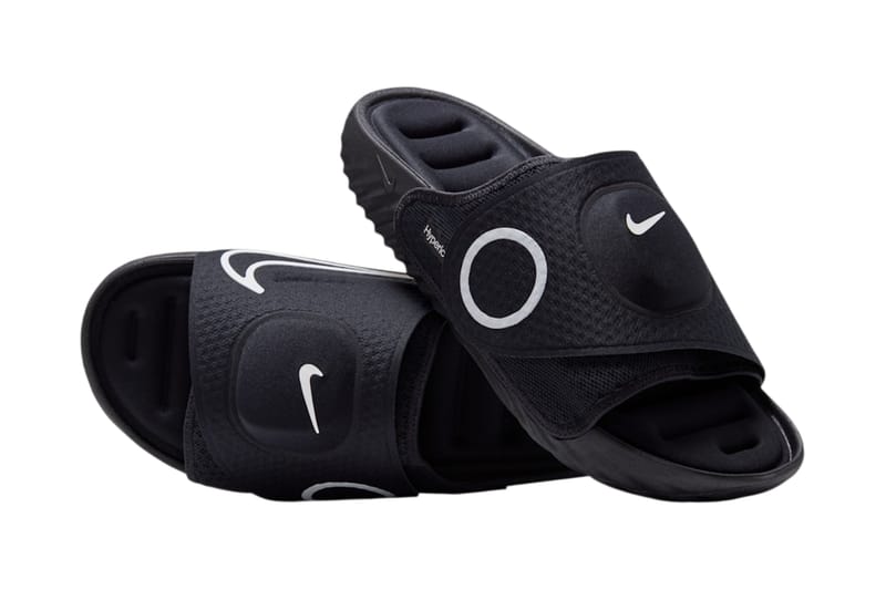 Closer Look at the Hyperice x Nike Air Zoom Hyperslide and Its Three Levels of Vibrating Heat