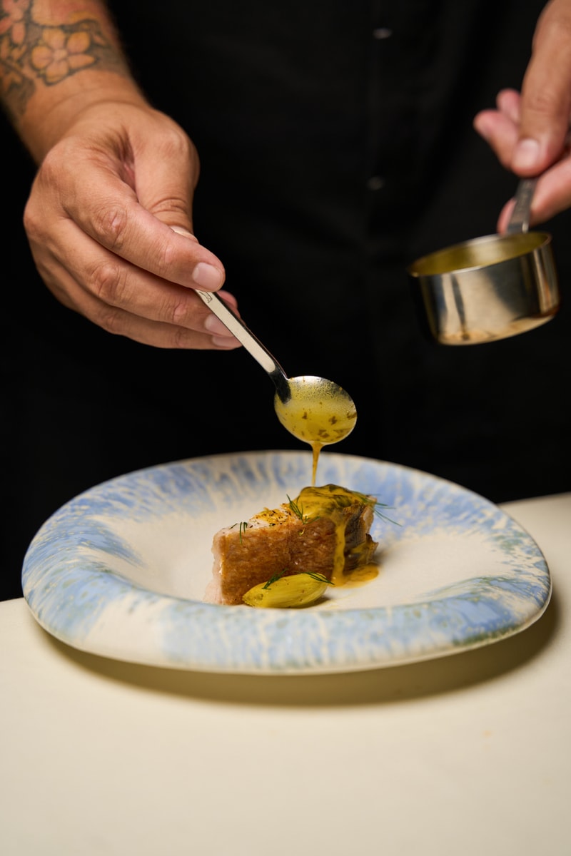 ANDŌ Chef Agustin Balbi New Interiors Fresh Menu One MICHELIN-starred Fine Dining Restaurant Hong Kong  Reopening Info 
