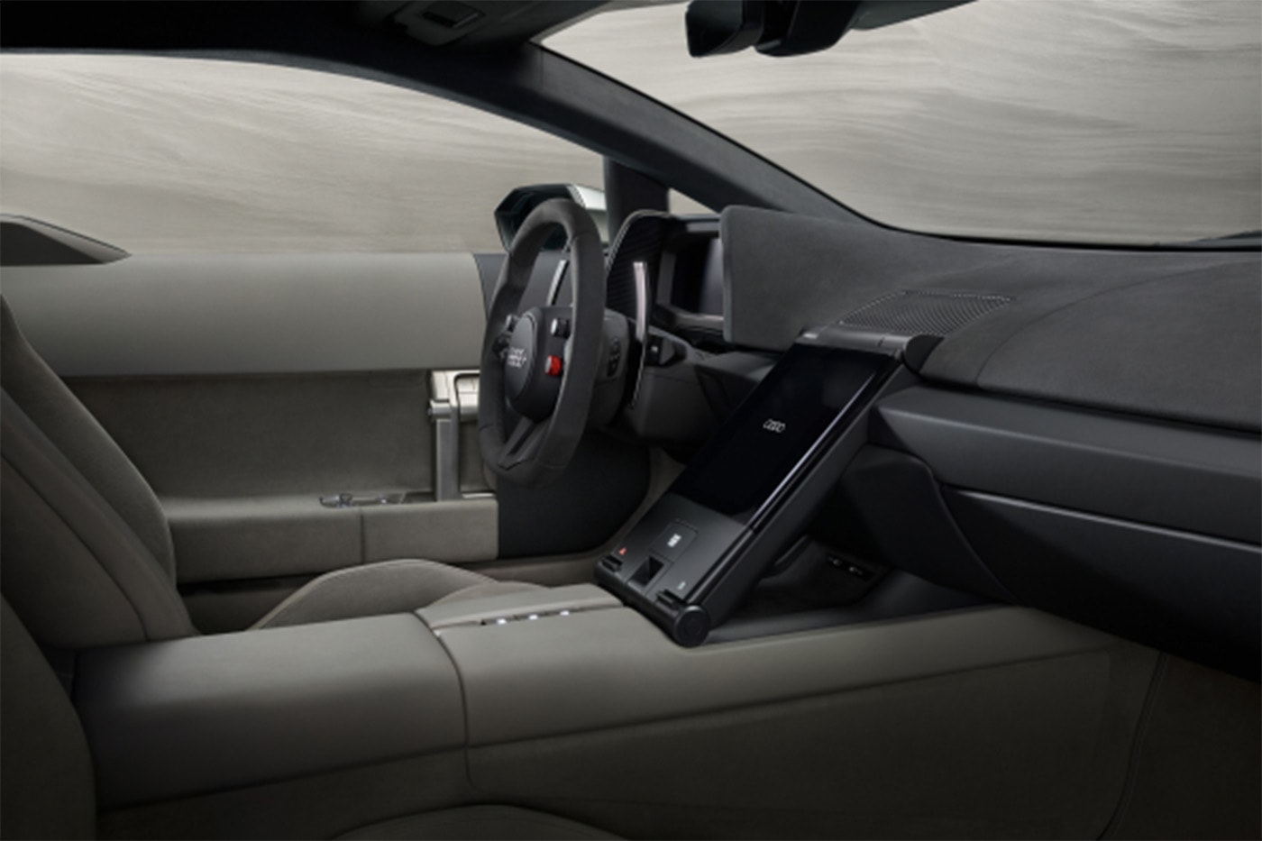 Audi Nuvolari plug-in hybrid supercar with Radical Next carbon-fiber design
