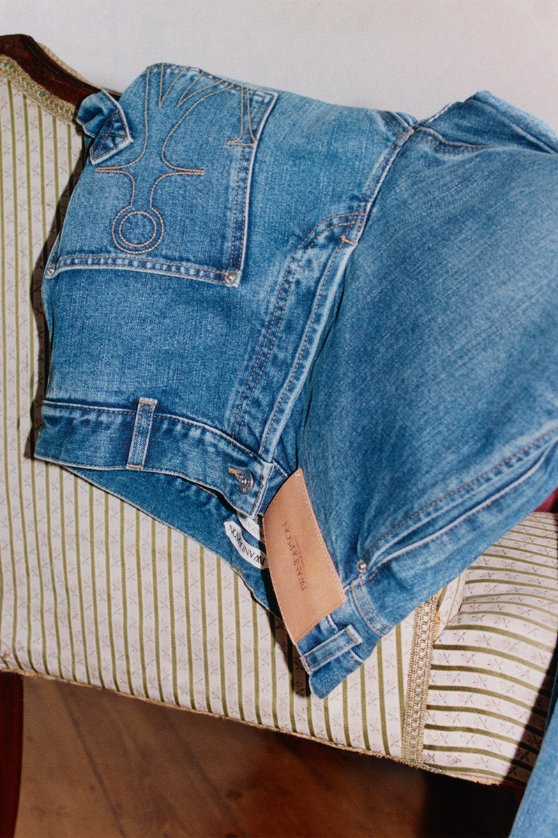 JW Anderson Twisted Denim Campaign Starring Dree Hemingway Nick Delli Santi Jonathan Anderson