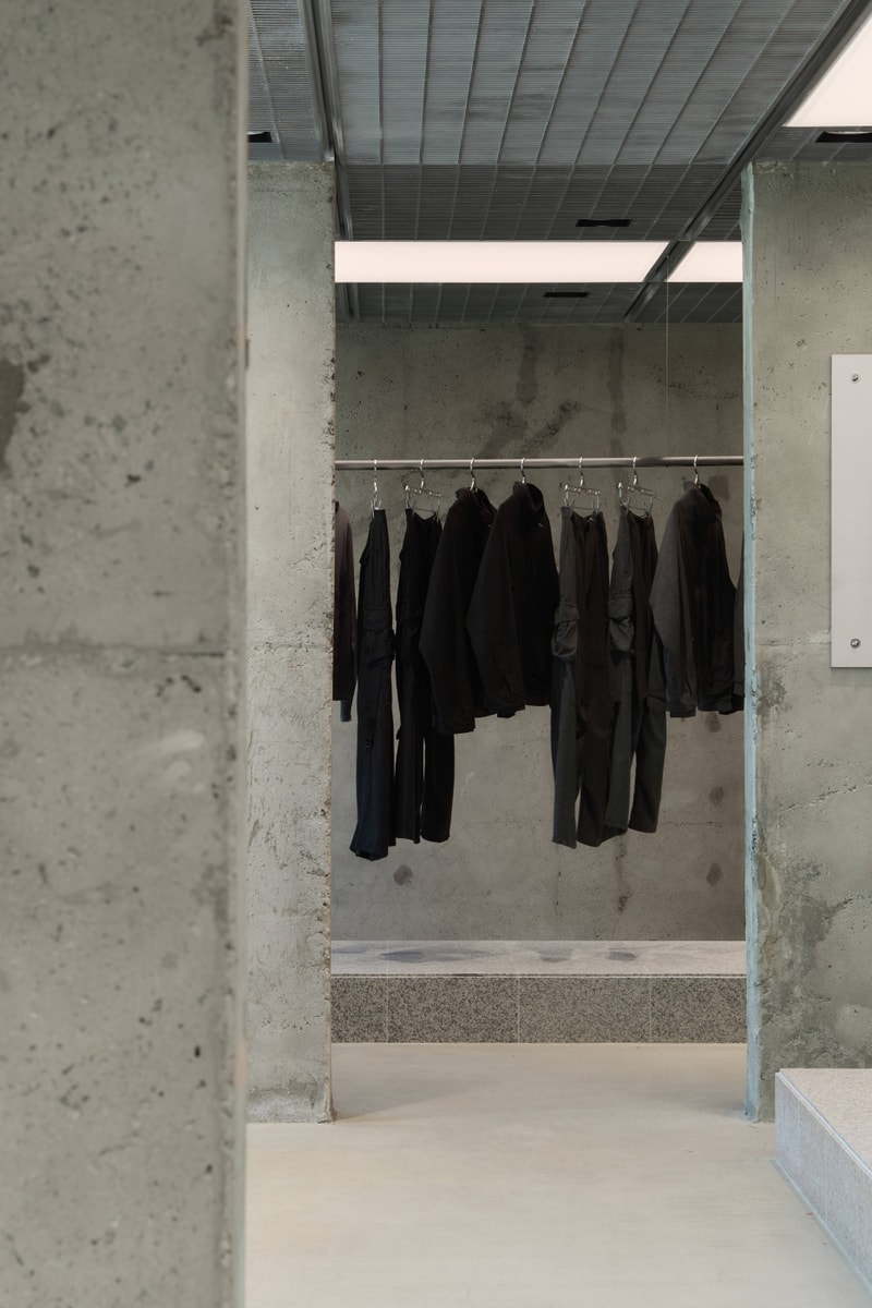 SAN SAN GEAR New Flagship Store Opening Hannam Seoul DAIKEI MILLS Interiors 