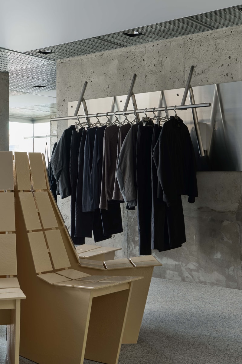 SAN SAN GEAR New Flagship Store Opening Hannam Seoul DAIKEI MILLS Interiors 