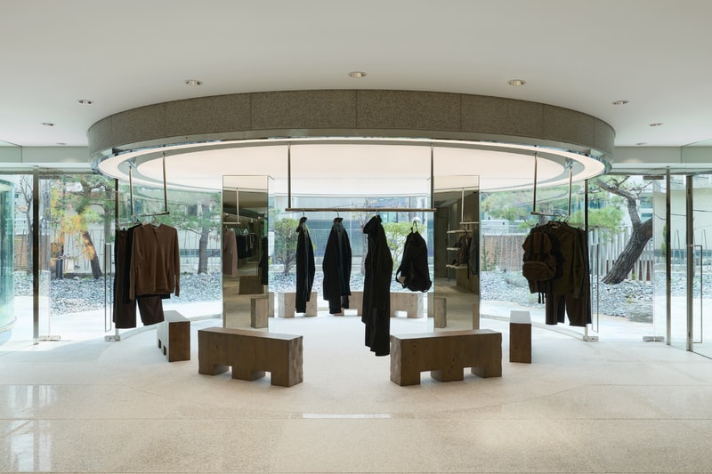 SAN SAN GEAR New Flagship Store Opening Hannam Seoul DAIKEI MILLS Interiors 