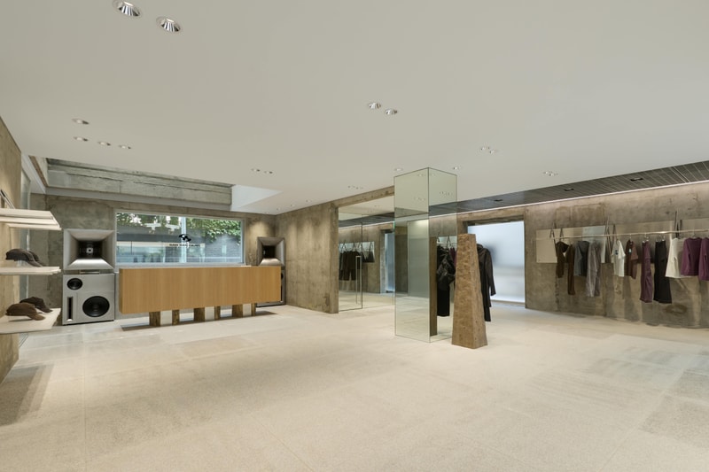 SAN SAN GEAR New Flagship Store Opening Hannam Seoul DAIKEI MILLS Interiors 