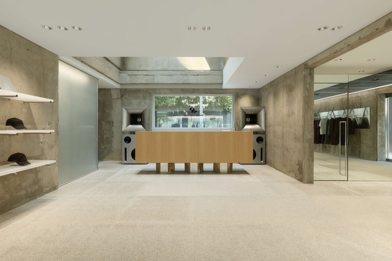 SAN SAN GEAR New Flagship Store Opening Hannam Seoul DAIKEI MILLS Interiors 