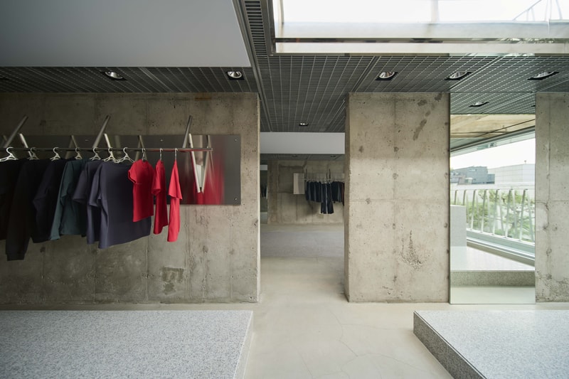 SAN SAN GEAR New Flagship Store Opening Hannam Seoul DAIKEI MILLS Interiors 