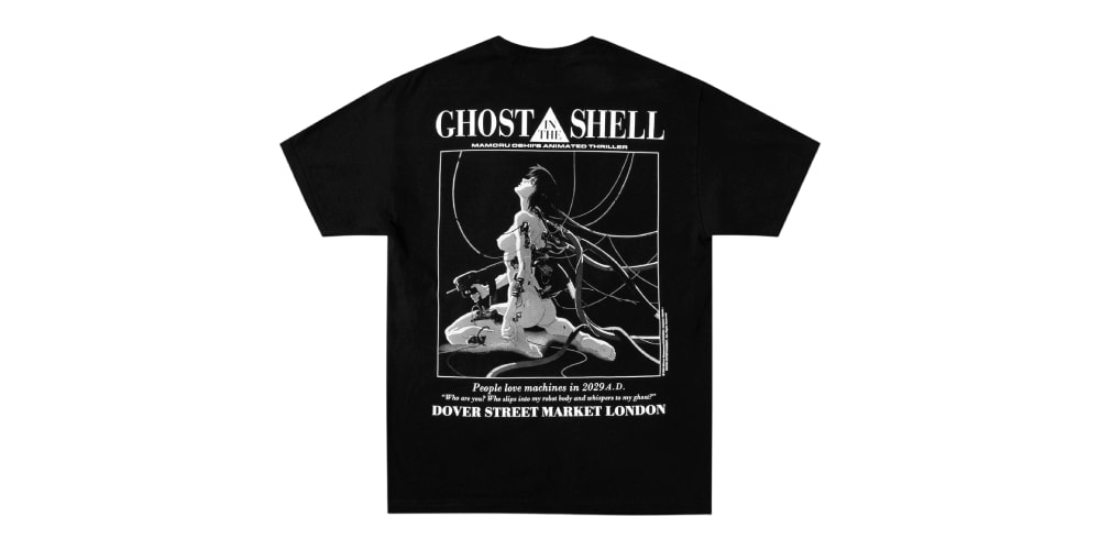 GEEKS RULE and ‘Ghost in the Shell’ Reunite for a London Pop-Up Built Around Two Silkscreen T-Shirts