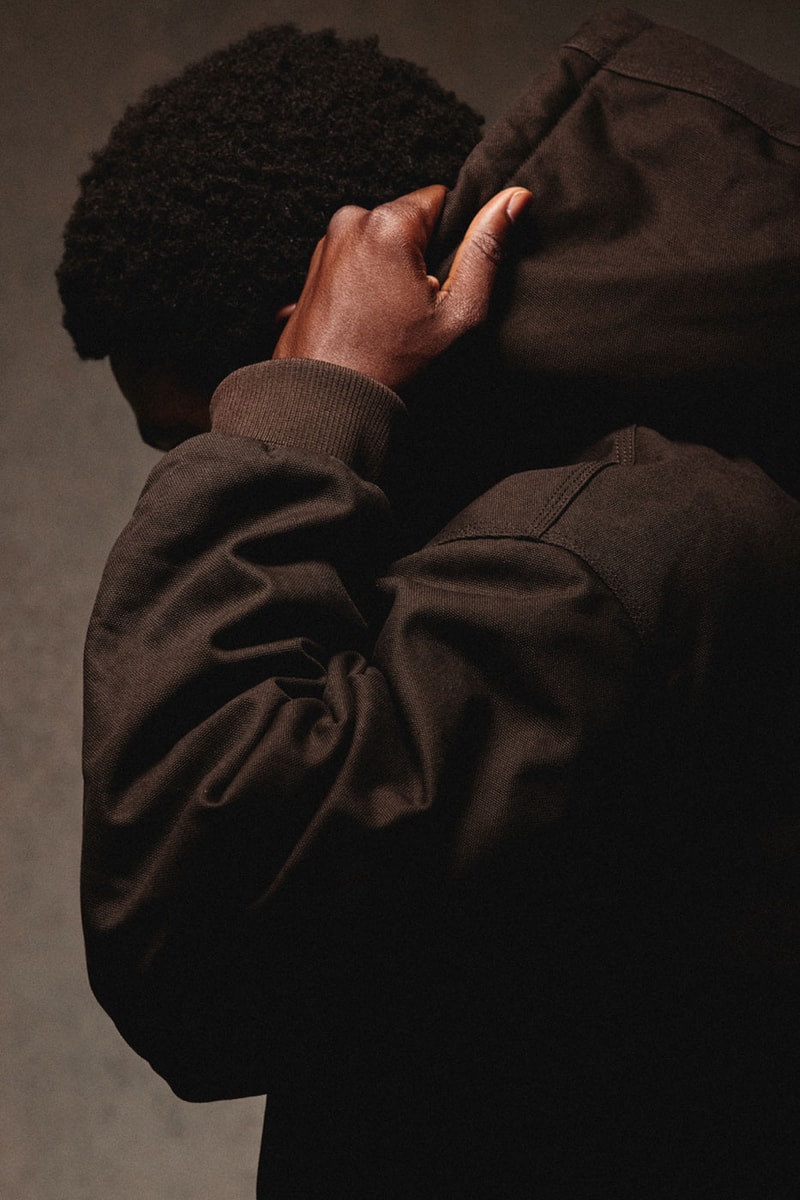 Carhartt WIP Icons FW26 Collection Release Info lookbooks Double and Single Knee Pants, the Michigan Coat, the Detroit and Active Jacket, and the Classic Vest