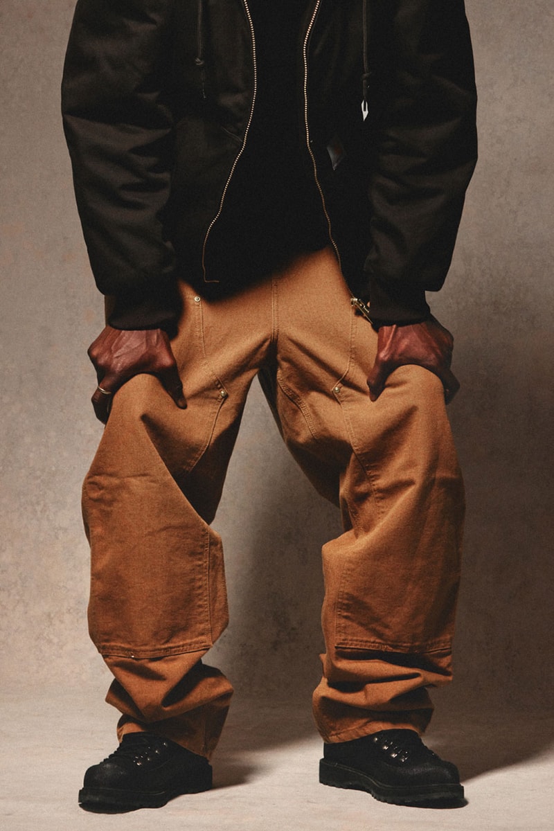 Carhartt WIP Icons FW26 Collection Release Info lookbooks Double and Single Knee Pants, the Michigan Coat, the Detroit and Active Jacket, and the Classic Vest