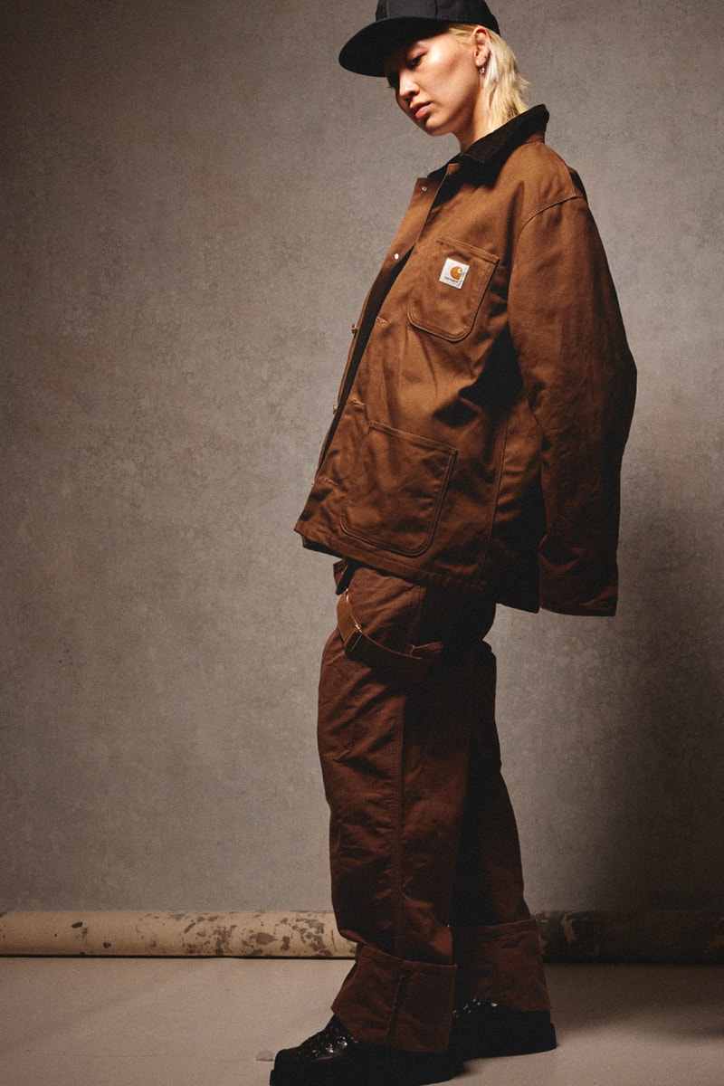 Carhartt WIP Icons FW26 Collection Release Info lookbooks Double and Single Knee Pants, the Michigan Coat, the Detroit and Active Jacket, and the Classic Vest