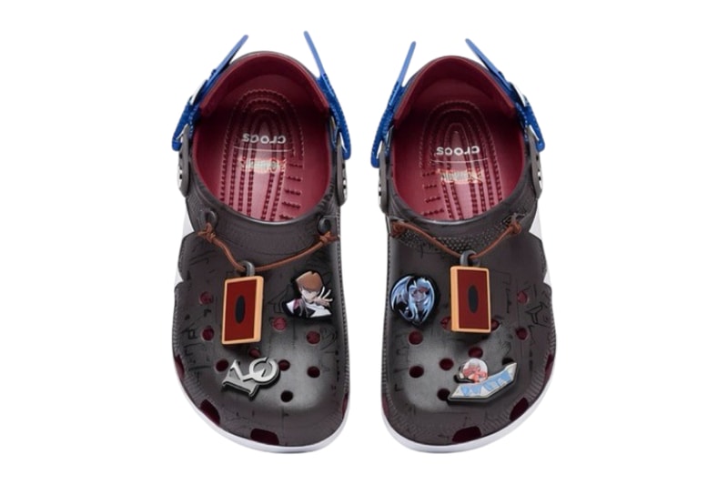 Crocs ‘Yu-Gi-Oh!’ Collaboration Release Info Classic Clog Yugi Yami 213589-90H Classic Echo Clog Dark Magician 213591-90H Classic Clog Seto Kaiba atmos exclusive 213590-90H Echo Clog Blue-Eyes White Dragon 213732-90H Release Info