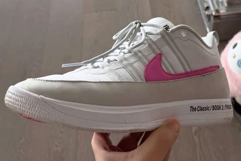Hiroshi Fujiwara Teases Unreleased Fragment x Nike Book 2 Sample
