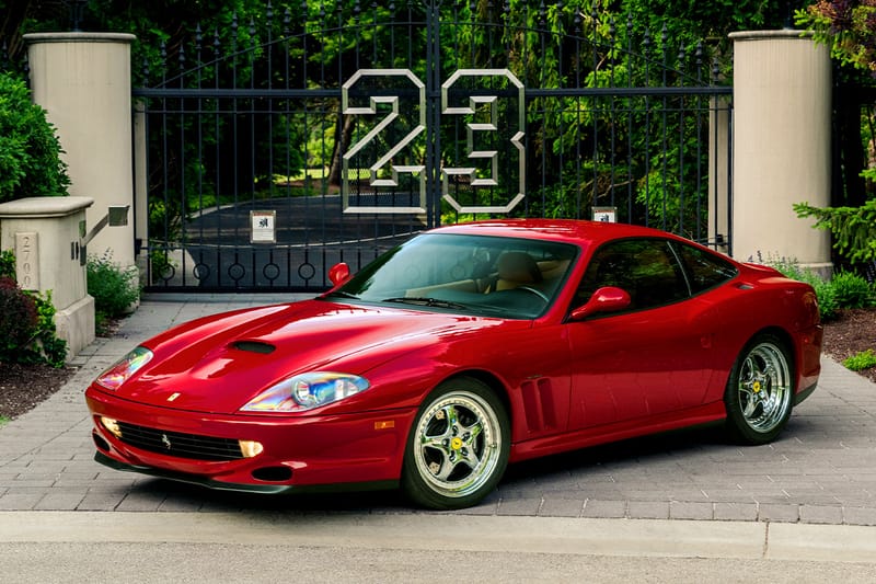 JOOPITER and CURATED Announce Auction for Michael Jordan's 1997 Ferrari 550 Maranello