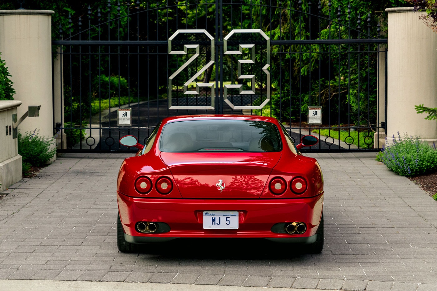 JOOPITER and CURATED Announce Auction for Michael Jordan's 1997 Ferrari 550 Maranello