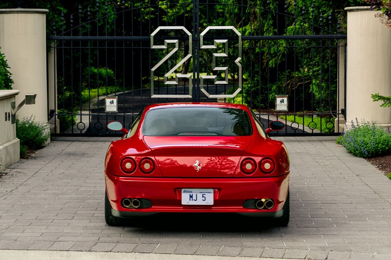 JOOPITER and CURATED Announce Auction for Michael Jordan's 1997 Ferrari 550 Maranello