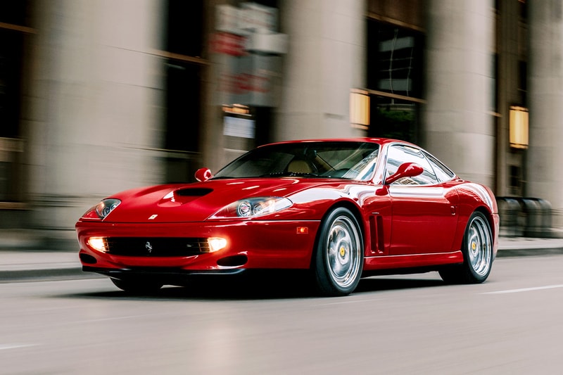 JOOPITER and CURATED Announce Auction for Michael Jordan's 1997 Ferrari 550 Maranello