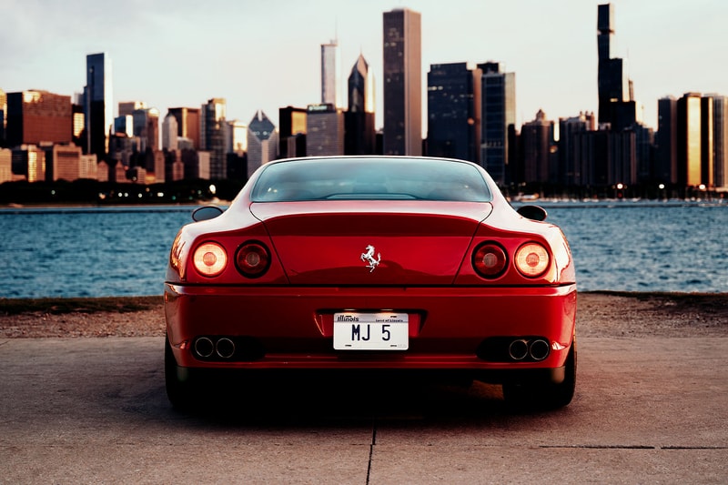 JOOPITER and CURATED Announce Auction for Michael Jordan's 1997 Ferrari 550 Maranello