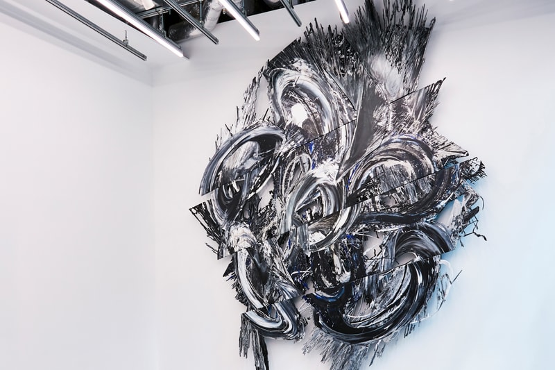 meguru yamaguchi ginza caleido art project exhibition paintings sculptures contemporary art