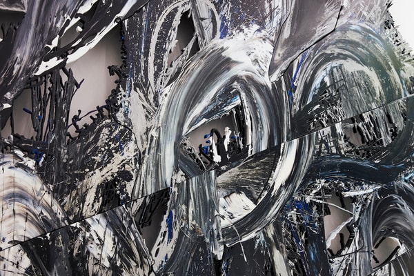 meguru yamaguchi ginza caleido art project exhibition paintings sculptures contemporary art