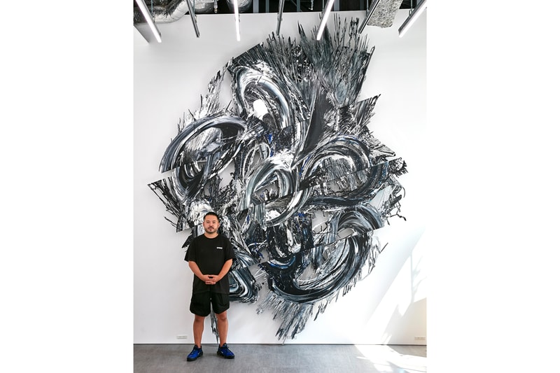 meguru yamaguchi ginza caleido art project exhibition paintings sculptures contemporary art
