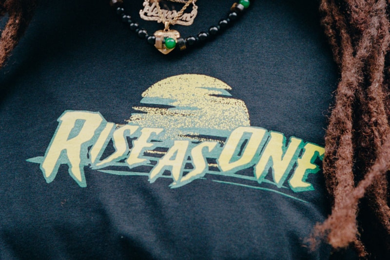 Nicholas Daley and Carhartt WIP Team up for "Rise as One" Charity T-Shirt Hurricane Melissa across Jamaica and the Caribbean Food For The Poor