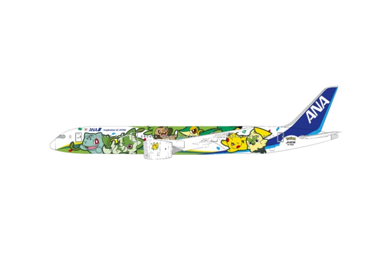 ANA Sends Its “Pokémon Jet Green” Onto International Routes for ‘Pokémon's’ 30th Anniversary