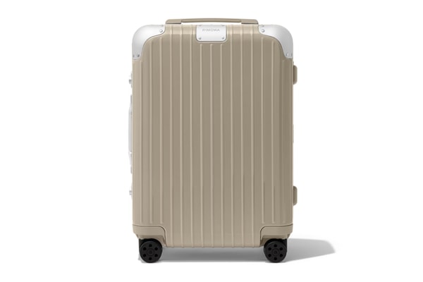 RIMOWA Hybrid Collection Gloss Stone Beige cabin check in l trunk Release Info