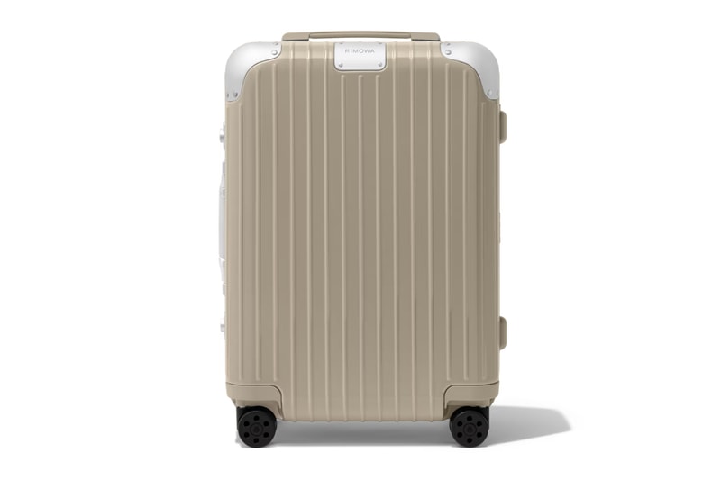 RIMOWA Hybrid Collection Gloss Stone Beige cabin check in l trunk Release Info
