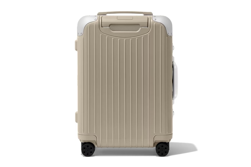 RIMOWA Hybrid Collection Gloss Stone Beige cabin check in l trunk Release Info
