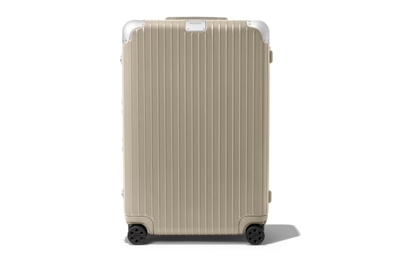 RIMOWA Hybrid Collection Gloss Stone Beige cabin check in l trunk Release Info