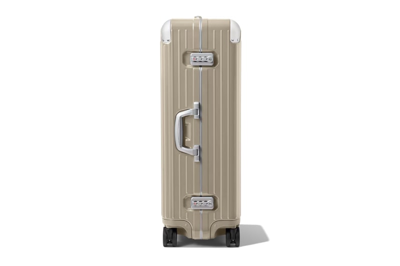RIMOWA Hybrid Collection Gloss Stone Beige cabin check in l trunk Release Info