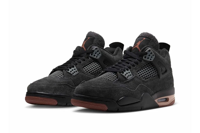 Air Jordan 4 "London" Release Info IV6048-001 Black/Red Bark/Dark Smoke Grey/Smoke Grey/Hemp michael jordan